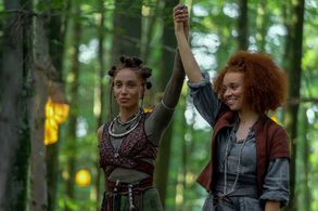 Adwoa Aboah and Erin Kellyman in Willow (2022)