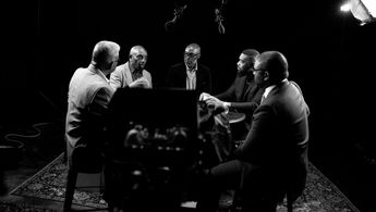 Chad Jackson, Jesse Lee Peterson, Allen West, Anthony Brian Logan, and Brandon Tatum in Uncle Tom II: An American Odysse