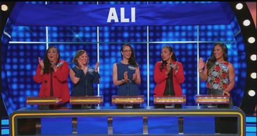 May May, Laila Ali, Hana Ali, and Miya Ali in Celebrity Family Feud (2008)