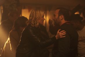 Denise Van Outen and Brad Moore in Gloves Off (2017)