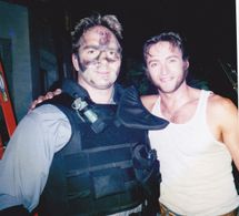 Hugh Jackman and Michael Roselli