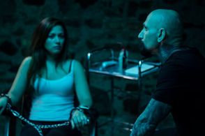 Robert LaSardo and Tiffany DeMarco in Anarchy Parlor (2015)