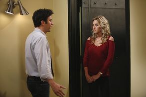 Josh Radnor and Cynthia Murell in How I Met Your Mother (2005)