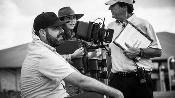 bts on set for INFINITI