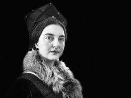 As Queen Eleanor in ' The Serpent Queen' on Starz