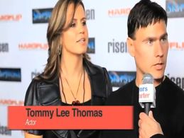 Arriving @ the Red Carpet premiere of the Faith Based film, 