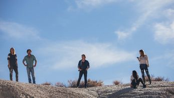 'Deserted' L to R- Mischa Barton, Jackson Davis, Trent Ford, Kelly Branigan, Dana Rosendorff