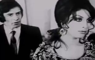 Reza Beyk Imanverdi and Marjan in A Man for Rent (1972)