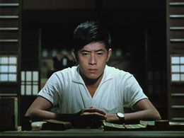 Hiroshi Kawaguchi in Floating Weeds (1959)