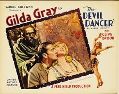 Clive Brook and Gilda Gray in The Devil Dancer (1927)