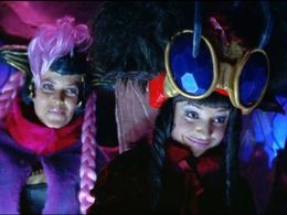 Katrina Browne and Katrina Devine in Power Rangers Ninja Storm (2003)