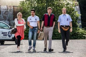 Ben Segers, Bruno Vanden Broecke, and Ruth Beeckmans in Safety First (2013)