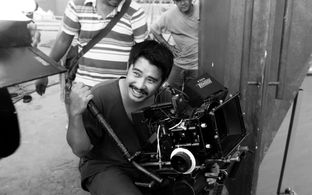 Bao Nguyen on the set of 2030 (Nuoc).