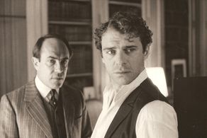 Sergi Mateu and Alberto Segado in Nunca estuve en Viena (1989)