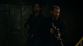 Jonathan Holtzman and Mario Peguero in The Blacklist: The Troll Farmer (No. 38): Pt. 3 (2023)