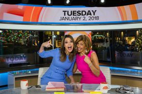 Hoda Kotb and Savannah Guthrie