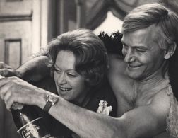 Alisa Freyndlikh and Vasiliy Lanovoy in Anna i komandor (1975)