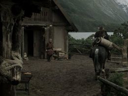 Travis Fimmel and Nathan O'Toole in Vikings: Wrath of the Northmen (2013)