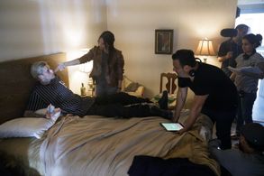 Randall Emmett, Colson Baker, and Megan Fox in Midnight in the Switchgrass (2021)