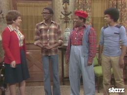 Fred Berry, Alice Ghostley, Haywood Nelson, and Ernest Thomas in What's Happening!! (1976)