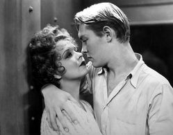 Clara Bow and Richard Cromwell in Hoopla (1933)