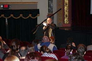 At a VIP screening for Ghosting.