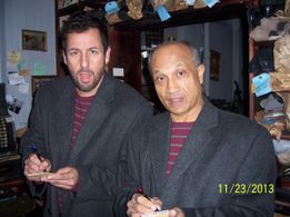 On the set of Adam Sandlers The Cobbler.