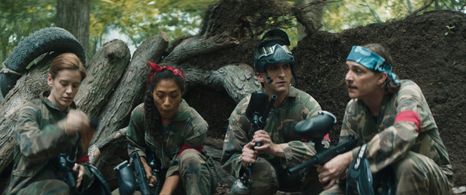 Ryan Donowho, Aaron Fisher, Chelsea Watts, and Kerri Romeo