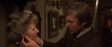 Malcolm McDowell and Andonia Katsaros in Time After Time (1979)