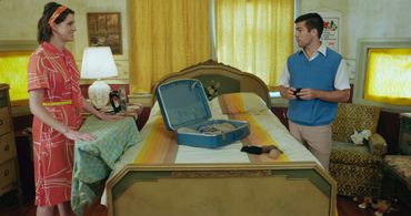 Cameron Gilliam and Rachel Schrey in Summer of '67 (2018)