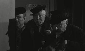 Pierre Fresnay, Jean Gabin, and Noël-Noël in The Old Guard (1960)