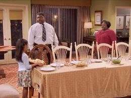 Cassi Davis, LaVan Davis, and China Anne McClain in House of Payne (2006)