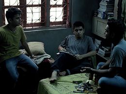 Jay Thakkar, Ritvik Sahore, and Alam Khan in Laakhon Mein Ek (2017)