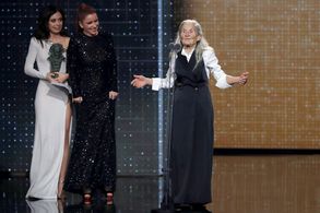 Benedicta Sánchez, Anna Castillo, and Eva Llorach in Premios Goya 34 edición (2020)