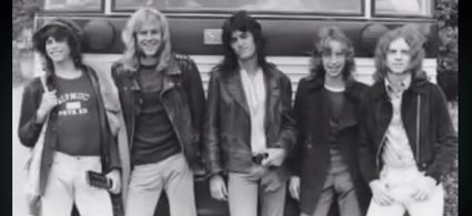 Aerosmith, Tom Hamilton, Joey Kramer, Joe Perry, Steven Tyler, and Brad Whitford