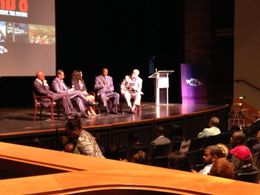 Marion Barry Jr. at an event for Ward 8: The Past, The Present, The Future (2014)