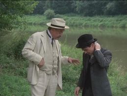Vladimír Dlouhý and Josef Vinklár in Dobrodruzství kriminalistiky (1989)