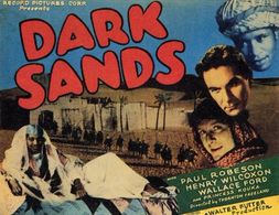Kouka, Paul Robeson, and Henry Wilcoxon in Dark Sands (1937)