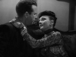 Dick Powell and Nina Vale in Cornered (1945)