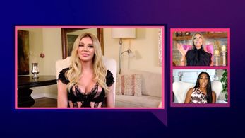 Brandi Glanville, Porsha Williams, and Gizelle Bryant in Bravo's Chat Room (2020)