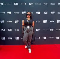 Hailey Summer at the TIFF World Premiere of The Woman King