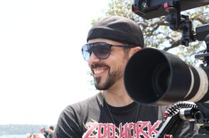 On set of 'Just Between Us' (2017)