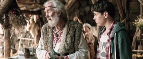 Georgiy Derevyanskiy and Danylo Kamenskyi in The Stronghold (2017)