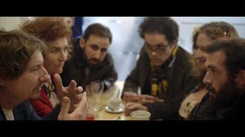 Corinne Valancogne, Alain Bellot, Edouard Michelon, Loic Monsarrat, Muriel Lemarquand, and Louis Vasquez in Le Myriapode