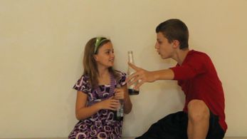 Aliyah Studt and Matthew Becker in Up on High Ground (2014)