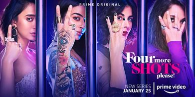 Maanvi Gagroo, Gurbani, Kirti Kulhari, and Sayani Gupta in Four More Shots Please (2019)