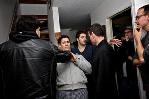 Dean Aylesworth, Justin Reinsilber, Toby Gorman, Dan Schubert, Marlo Franson, and Chris Cairo in Seed Money (2011)