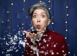 Kate Chamuris at an event for Blocks (2020)