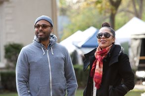 Salim Akil and Debra Martin Chase in Sparkle (2012)