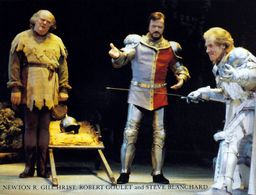 Steve Blanchard, Robert Goulet, and Newton Gilchrist